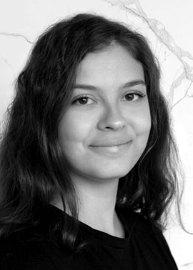Auszubildende Andra-Denisa Baghiu